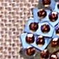Brown Bead Embroidered Bag