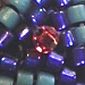 First Geometric Beaded Bead