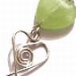Heart Clasp Bracelet With Beads