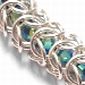 Round Maille with Crystals