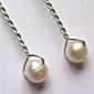 Twisted Pearl Earrings